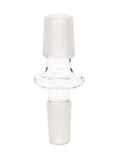 IDGAF Glass 14mm to 18mm Male Adapter - Jar of 20 (MSRP $3.99 Each)