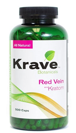 Krave Kratom 500ct Capsules (MSRP $69.99)