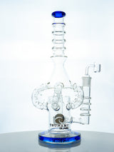 Tsunami 14in Glass Water Pipe Shower Head Octopus (MSRP $179.99)