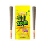 Zour Stash 1.5g THCA Diamond Prerolls (Pre Priced $7.99)- 2 Pack / Display of 10
