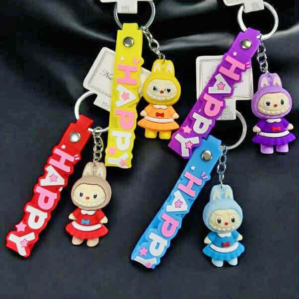Labubu Characters Key Chains - Bag of 12