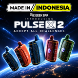 Geek Bar Pulse X 2 50K Puffs Disposable Vape - Display of 5 (Texas Compliant)