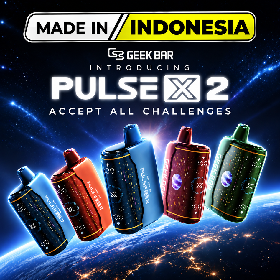 Geek Bar Pulse X 2 50K Puffs Disposable Vape - Display of 5 (Texas Compliant)