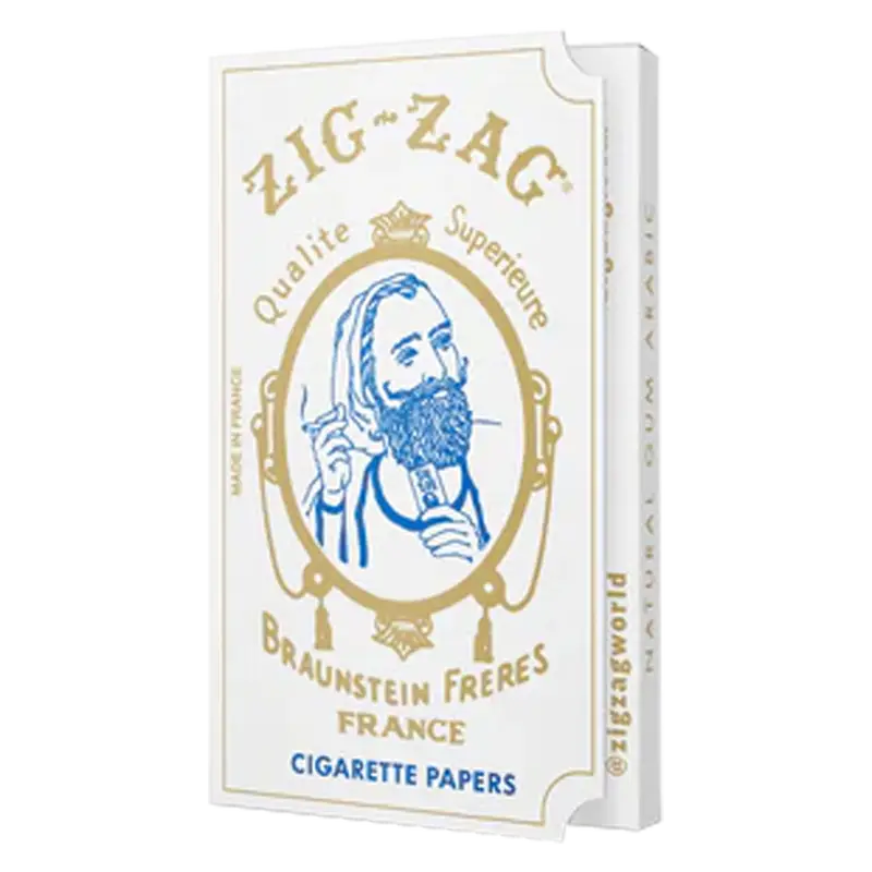 Zig Zag Original White Rolling Papers - Display of 24