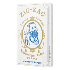 Zig Zag Original White Rolling Papers - Display of 24