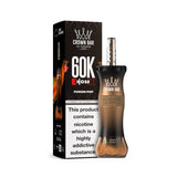 Al Fakher Crown Bar 60K E-Hose X 50mL Disposable Hookah Vape - Display of 5