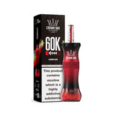 Al Fakher Crown Bar 60K E-Hose X 50mL Disposable Hookah Vape - Display of 5