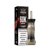 Al Fakher Crown Bar 60K E-Hose X 50mL Disposable Hookah Vape - Display of 5