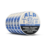 ALP Nicotine Pouches - 20 Pouches Per Can / Sleeve of 5 Cans (MSRP $5.99 Each)