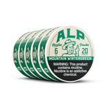 ALP Nicotine Pouches - 20 Pouches Per Can / Sleeve of 5 Cans (MSRP $5.99 Each)