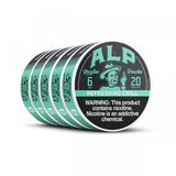 ALP Nicotine Pouches - 20 Pouches Per Can / Sleeve of 5 Cans (MSRP $5.99 Each)