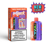 Adjust MyFlavor 40K Puffs 20mL Disposable Vape - Display of 5 (MSRP $24.99 Each)