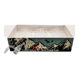 Apex 14mm Male 90° Banger With Carb Cap 12 Piece Display