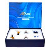 Apex Assorted Animal Design Glass Hand Pipe 6ct Display