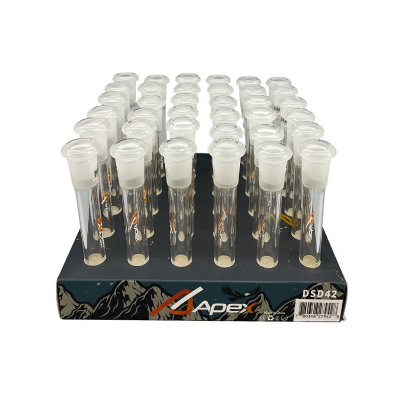 4 " Apex Glass  Downstem 36 Piece Display