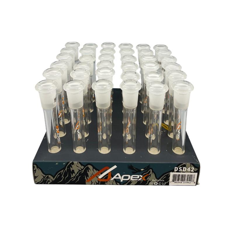 Apex Glass 4 Inch Downstem 36 Piece Display