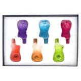 Apex Guitar With Glitter Glass Hand Pipe 6ct Display