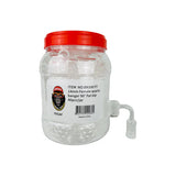 IDGAF  14mm Male Quartz Flat Top Banger 90 Degree Angle - Display of 40 (MSRP $9.99 Each)