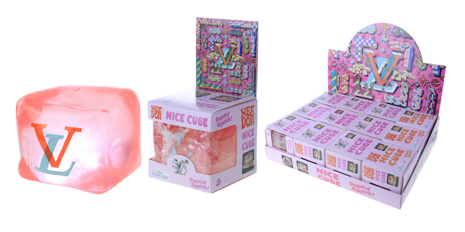 NeeDoh Nice Cube LV Squishy - Display of 12
