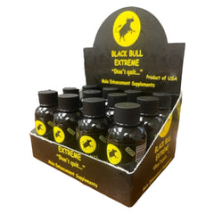 Black Bull Liquid Male Enhancement Shots - 12 Shot Display