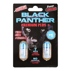 Black Panther 2,000,000 Male Enhancement Pills - Double Pill 24 Piece Display