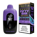 Fruitia x Fifty Bar 20K Puffs Disposable Vape - Display of 5 (MSRP $19.99 Each)