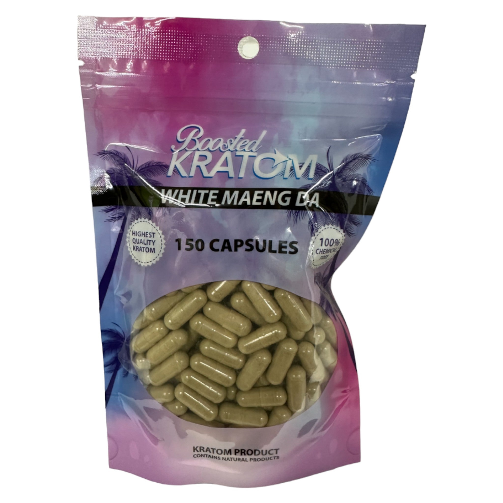 Boosted Kratom 150 Capsules 6ct Box (MSRP $29.99ea)