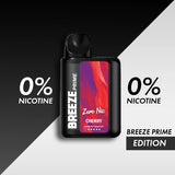 Breeze Prime Zero Nicotine - 0% Disposable Vape Wholesale