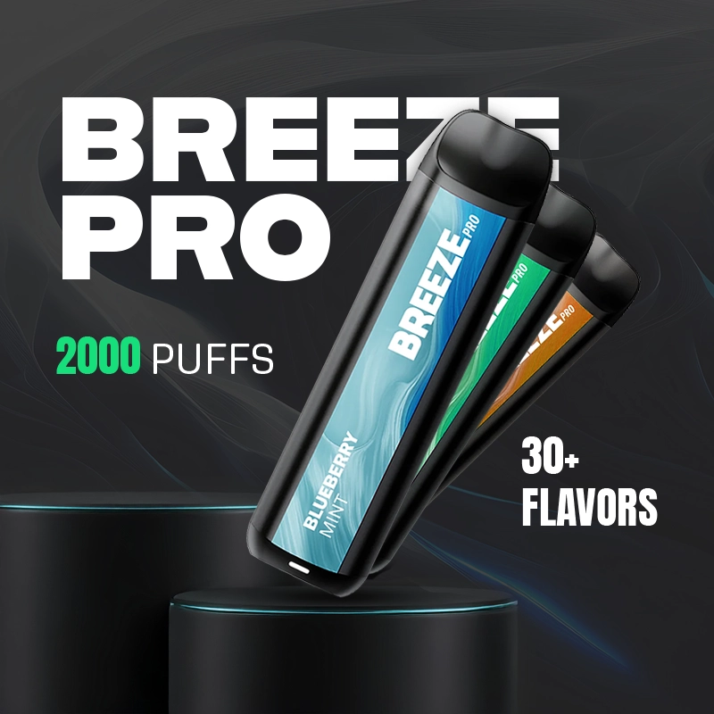 Breeze Pro Edition Disposable Vape - Display of 10 (MSRP $17.99 Each)