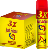 Just Butane 3x Universal Gas Lighter Refill 300mL - Display of 12 (MSRP $4.99 Each)