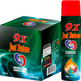 Just Butane 9x Universal Gas Lighter Refill 300mL - Display of 12 (MSRP $5.99 Each)