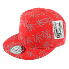 Weed Snapback Caps - Bag of 12pc