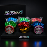 Crushers Grinder Fist Design 94mm Grinder - Display of 6