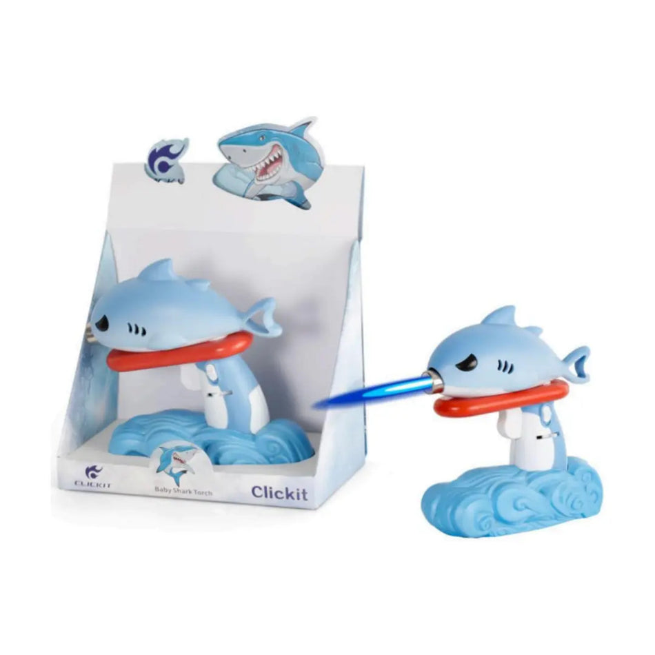Clickit Baby Shark Torch Lighter (MSRP $32.99 Each)