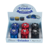 Rotation Grinder 4 Parts 50mm - Display of 6