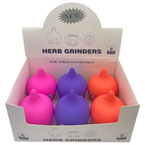 Slime Design Grinder 4 Parts 63mm - Display of 6