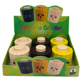 Corn Design Grinder 4 Parts 63mm - Display of 6