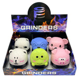 Animal Design Grinder 63mm - Display of 6