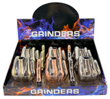 Giant Finger With Pipe Design Grinder 63mm - Display of 6