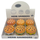 Hamburger Design Grinder 63mm - Display of 6
