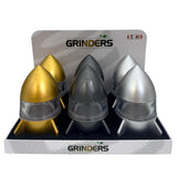 Metalic Rocket Design Grinder 63mm - Display of 6