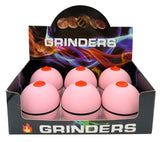 Nipple Design Grinder 63mm - Display of 6