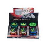 Green 420 Leaf Grinder 55mm - Display of 6