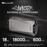 Elux Cyberover 18K Puffs Disposable Vape - Display of 5 (MSRP $19.99 Each)