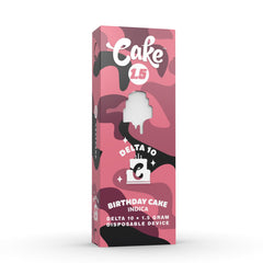 Cake Delta 10 1.5g Disposable - Display of 5 (MSRP $39.99 Each)