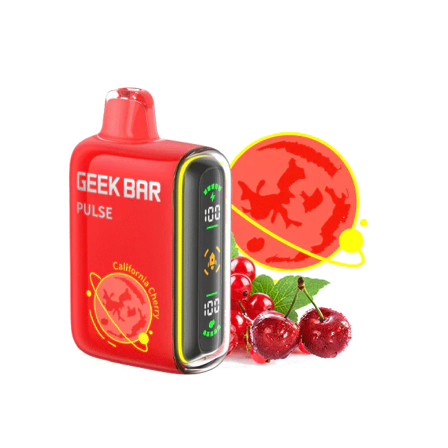 Geek Bar Pulse 15K Puffs Disposable Vape - Display of 5 (MSRP $29.99 Each)