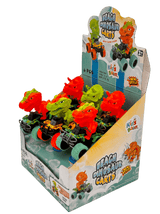 Kids Boom Beach Dinosaur Carts Candy - Display of 6 (MSRP $8.99 Each)