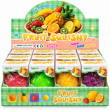 Fruit Squishy Viral Stress Toy - Display of 12