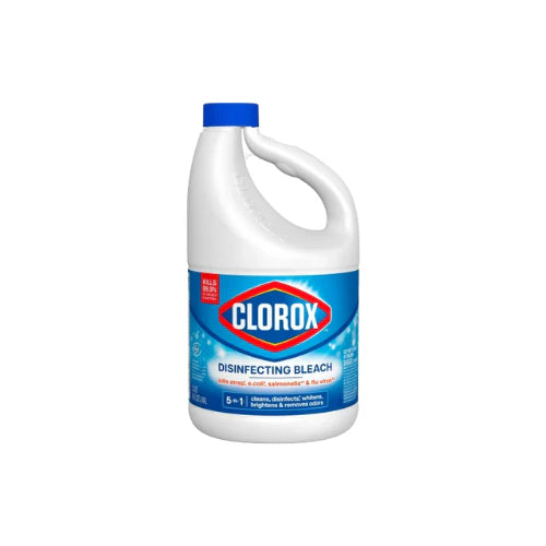 Clorox Concentrated Liquid Bleach 2.4L Display of 6