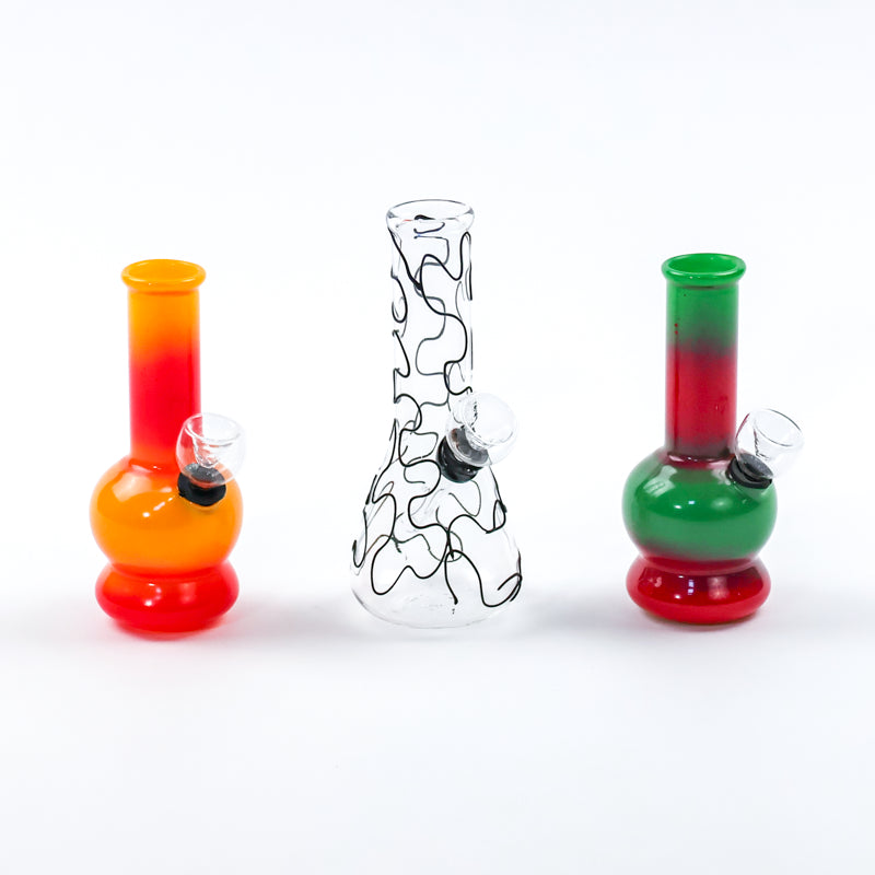 5" Mix Color Water Pipe - Jar of 22 (WP101)